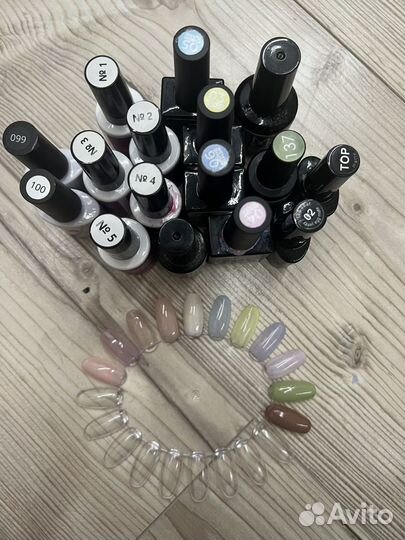 Гель лаки бу