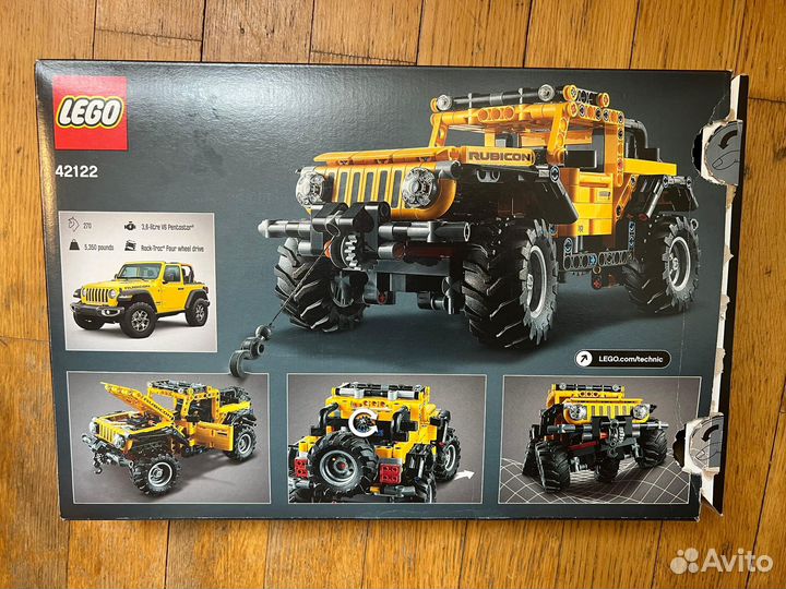 Конструктор lego Technic 42122 Jeep Wrangler