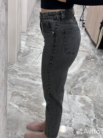 Джинсы zara mom fit 34