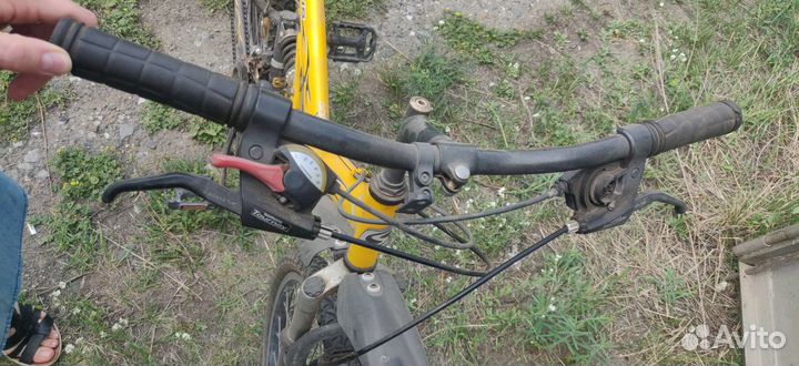 Велосипед бу горный городской двухподвес