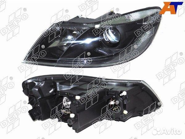 Фара skoda octavia, skoda octavia A5 04-13