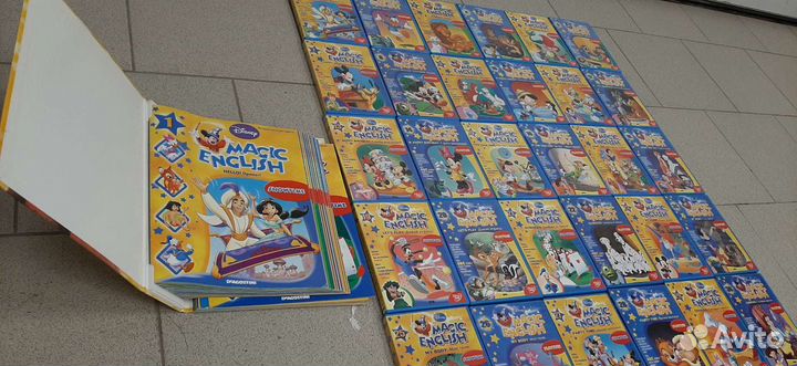 Magic English Disney Полная коллекция DVD