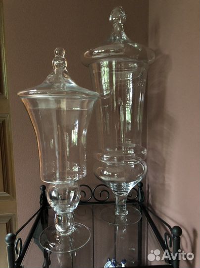 Ваза с крышкой.Предметы интерьера