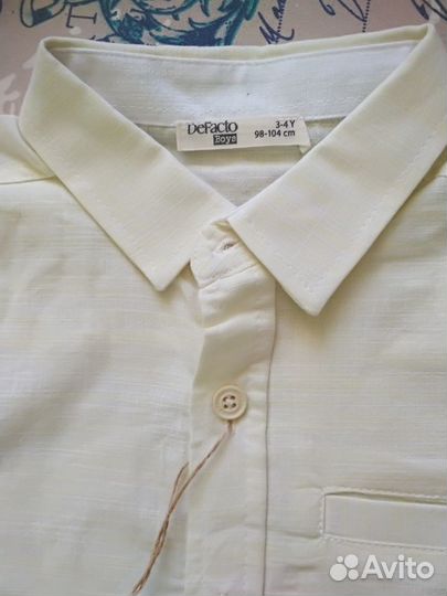 Рубашка DeFacto новая (98-104)