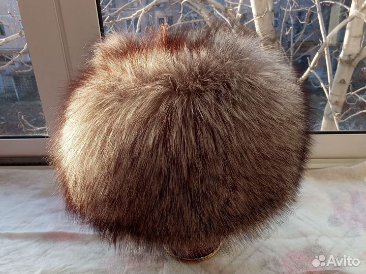 Шапка песцовая женская