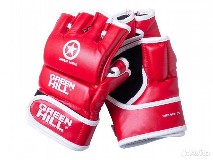 Перчатки Combat Sambo Green Hill MMR-0027CS, к/з