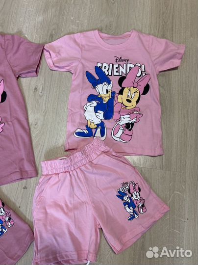 Костюм футболка шорты 104,110,116,122