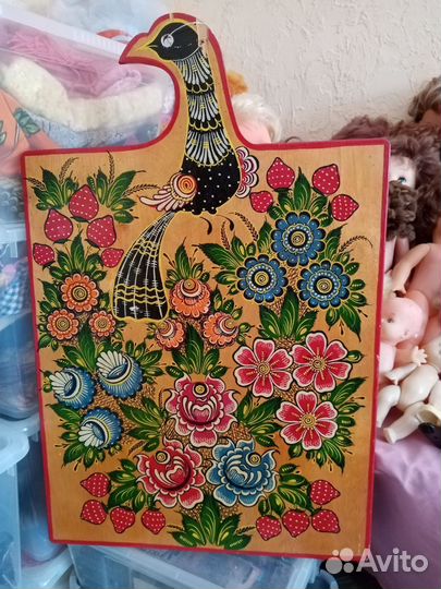 Доска кухонная разделочная советская