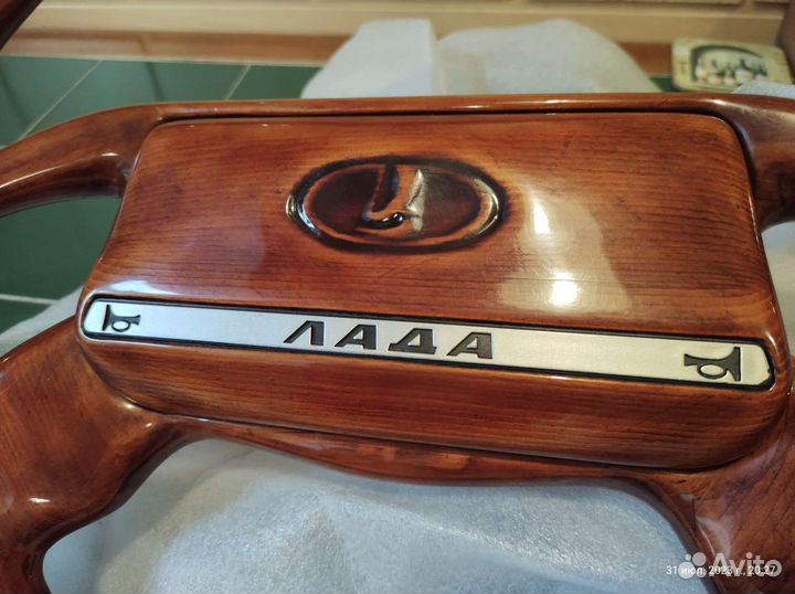 Руль деревянный ваз коллекционный