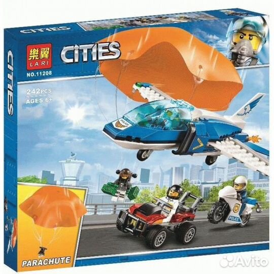 Конструктор Lari 11208 Воздушная полиция: арест па