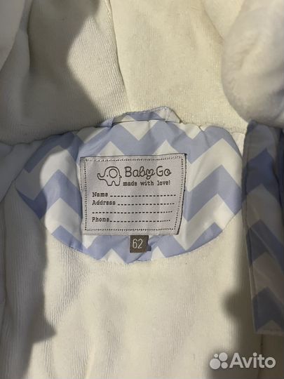 Комбез - конверт 62 весна/осень