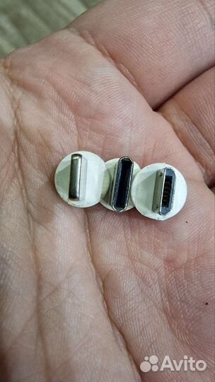 Для зарядного кабеля с магнитным круглым разъемом