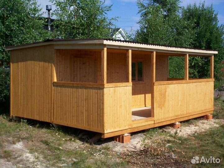 Вагончик каркасный 6*2,9м