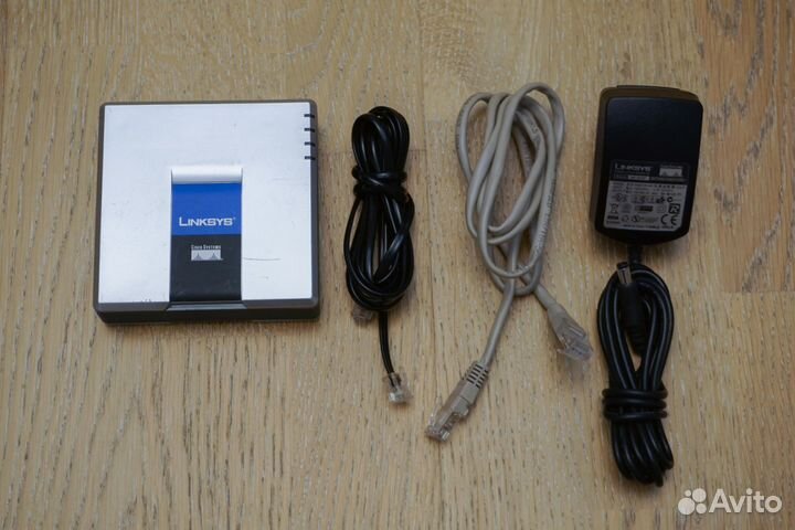Linksys PAP2T адаптер для VoIP-телефонии (SIP)