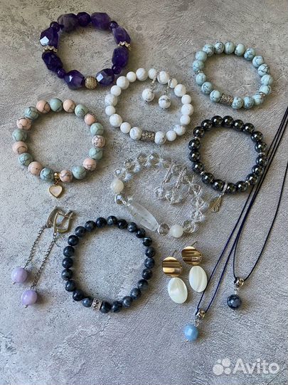 Украшения из натуральных камней