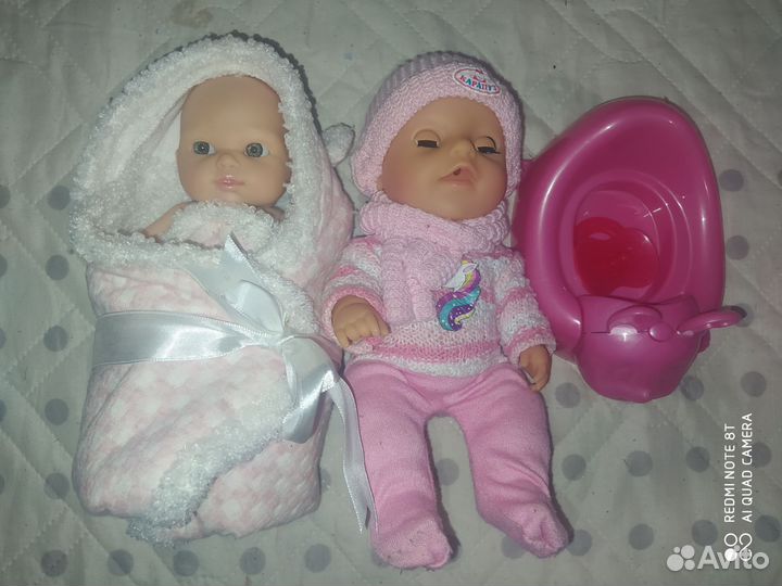 Куклы пупсы пакетом