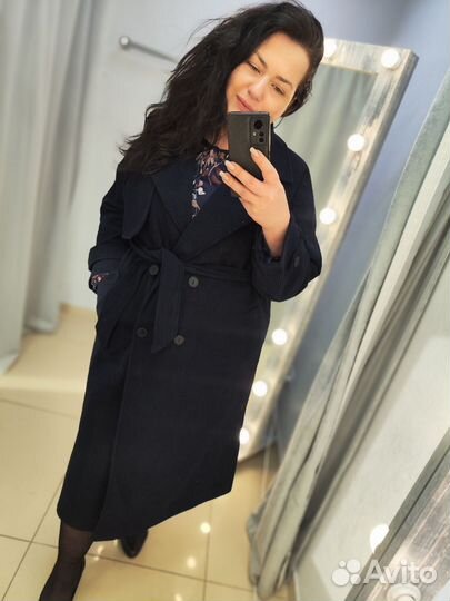 Тренч пальто плащ 52 54 56 58 60