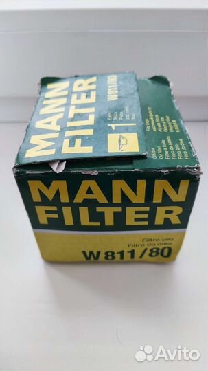 Фильтр масляный mann filter W 811/80