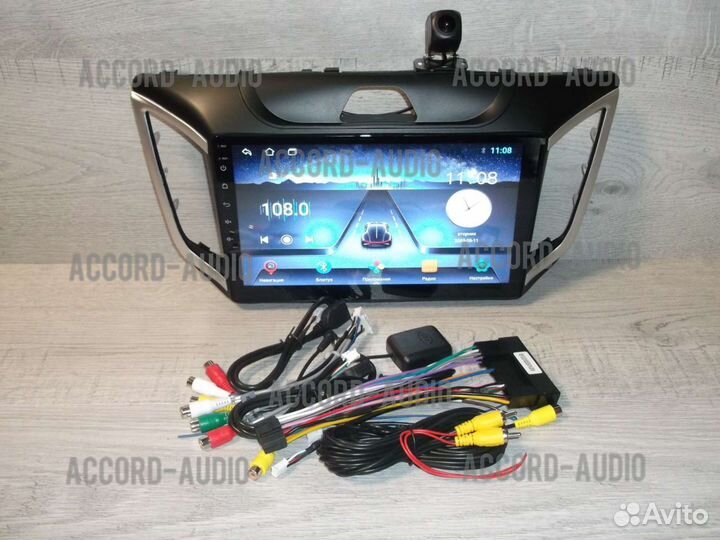 Магнитола 2DIN Hyundai Creta Android с камерой