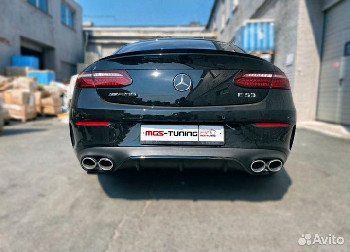 Решетка GT + Диффузор Е53 E-Coupe C238 рестайлинг