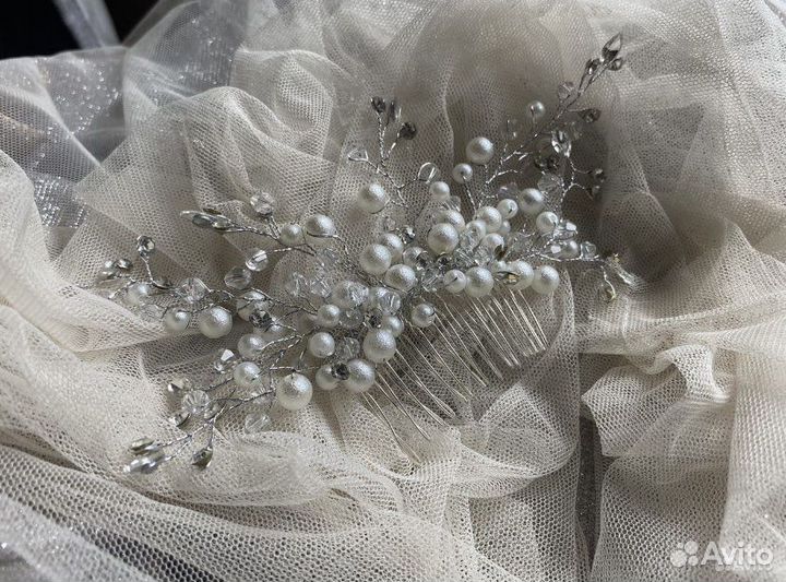 Свадебное украшения в волосы