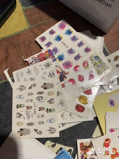 Всё для маникюра наклайки большой выбор