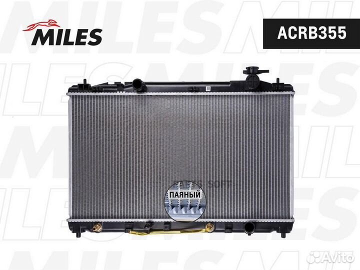 Miles acrb355 Радиатор toyota camry 2.4 A/T 06-11