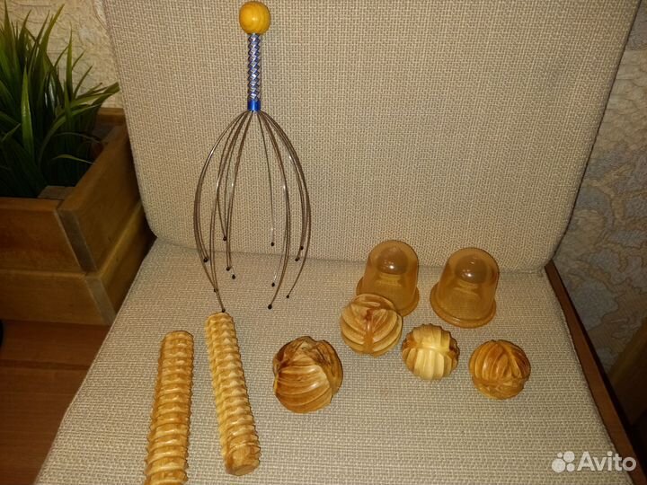 Массажеры из можжевельника для детского массажа