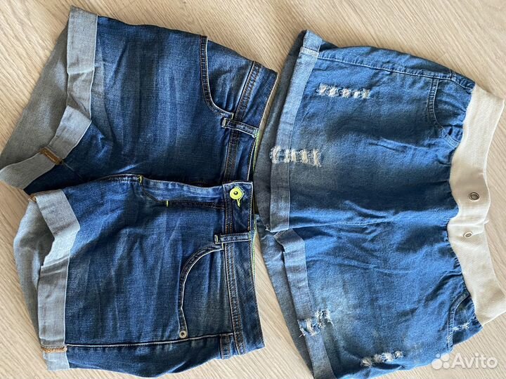 Пакет джинсы шорты легги лосины 48