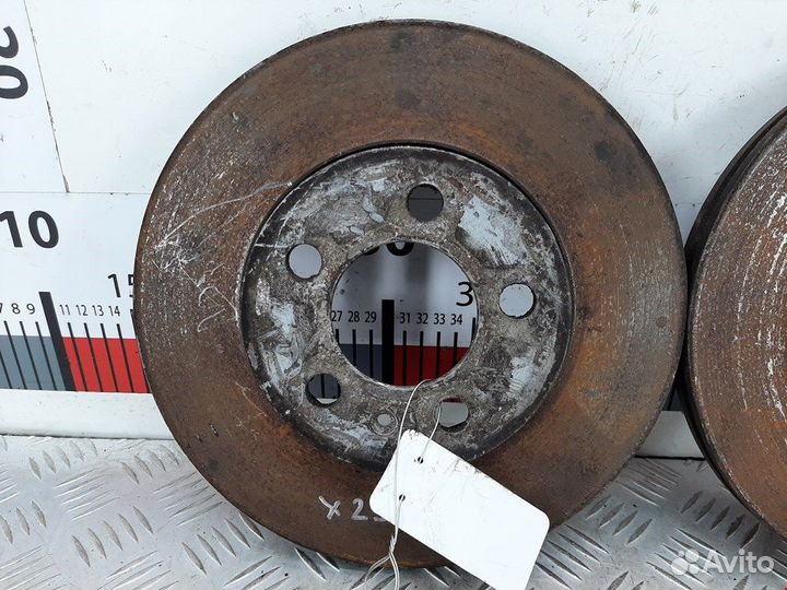 Диск тормозной передний для Volkswagen Golf 4