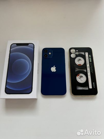 iPhone 12 mini 128GB (идеальный, акб-83, sim+esim)