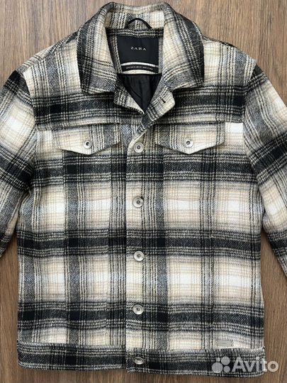 Куртка - рубашка утепленная zara
