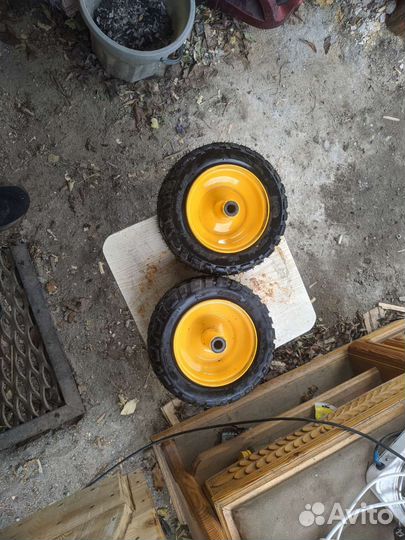 Колеса для тележки