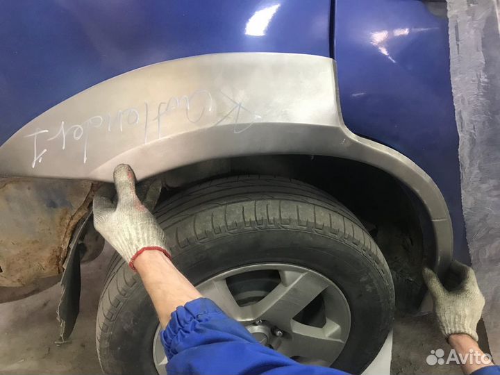 Mitsubishi Outlander 1 арки крыльев комплект