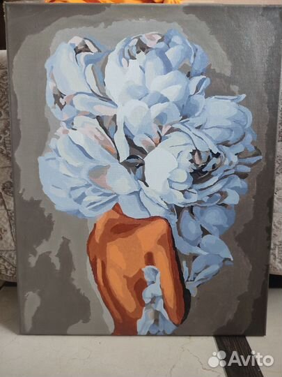 Картина акрилом на холсте