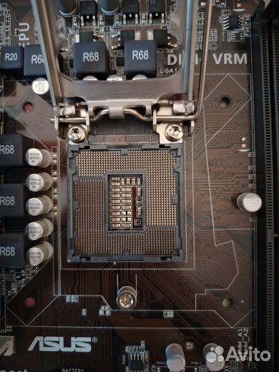 Материнская плата 1155