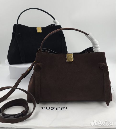 Сумка Yuzefi The Gyoza натуральная замша 7 цветов