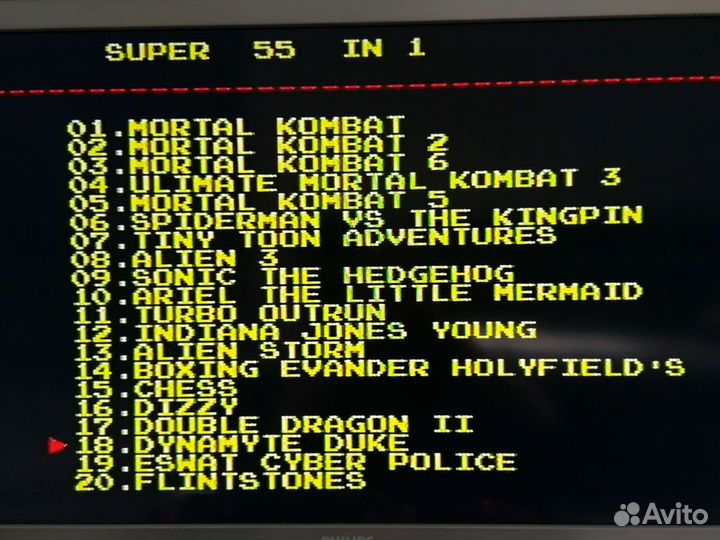 Игровая приставка Sega mega drive 2, 16bit