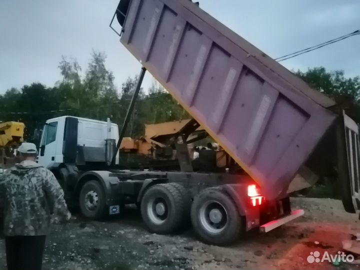 Доставка песка самосвал