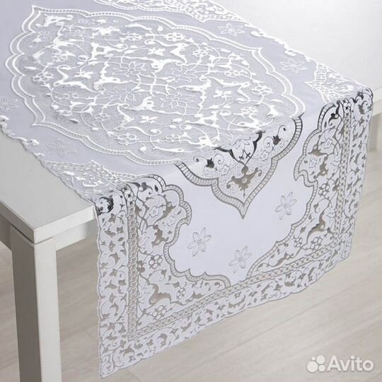 Салфетка ажурная для стола «Восток», 8440 см, пвх