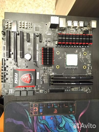 Комплект MSI am3+ 970 gaming