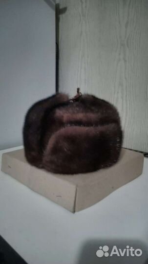 Мужская шапка норковая