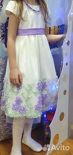 Детское нарядное платье 116 122