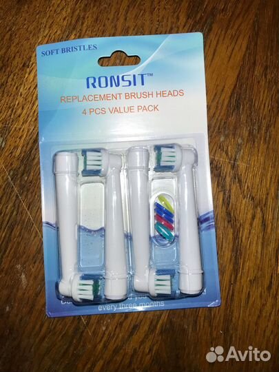 4 Насадки для электрических зубных щеток Oral-B