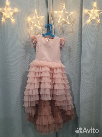 Платье нарядное для девочки 110 116