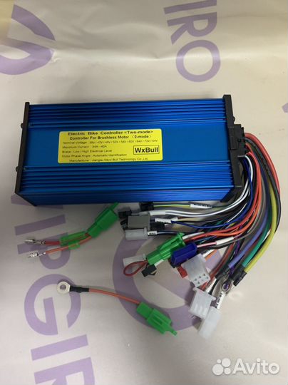 Контроллер для электровелосипеда 36V-72V 40 Ah