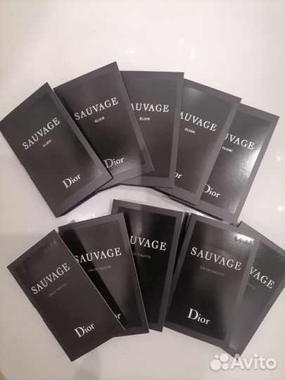 Пробники dior sauvage Elixir