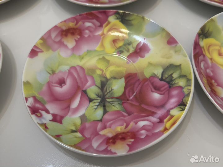 Чайный сервиз розы