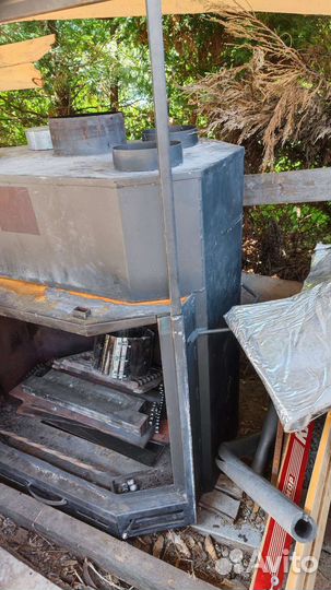 Печь камин бу
