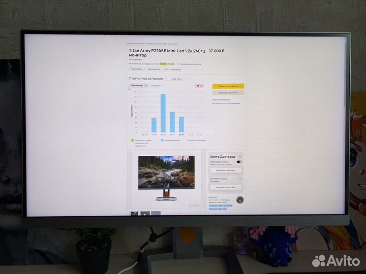 Монитор Titan Army P27A6S / Гарантия DNS